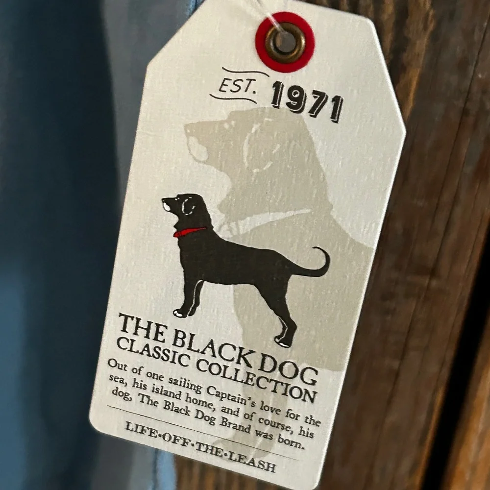 NWT THE BLACK DOG DOCK COLLECTION T SHIRT TOP SMALL BAY BLUE KIDS YOUTH (6) NEW - Picture 3 of 7